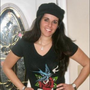 Ed Hardy black mini dress